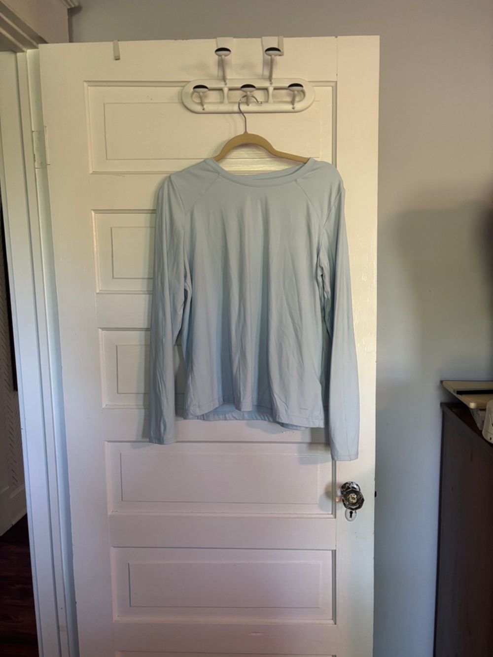 Mondetta Light Blue Long-Sleeve Women’s Performance Top